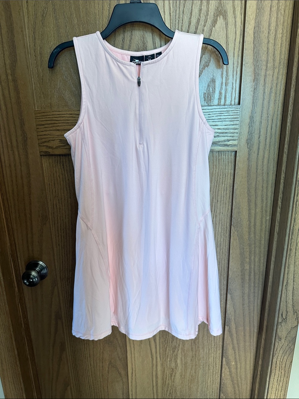 Crane athletic pink tennis dress with built in shorts.